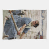 Albert Edelfelt - Die Milchfrau Geschirrtuch (Horizontal)