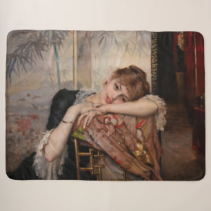 Albert Edelfelt - Die Pariserin / Virginie Sherpadecke