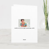 Albert Edelfelt Fine Art Greetings Card Karte (Rückseite)