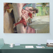 Albert Edelfelt - Gute Freunde Banner (Messe)