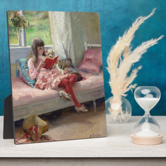 Albert Edelfelt - Gute Freunde Fotoplatte (Seite)