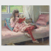 Albert Edelfelt - Gute Freunde Geschenkpapier (Flach)