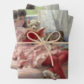 Albert Edelfelt - Gute Freunde Geschenkpapier Set (Beispiel)