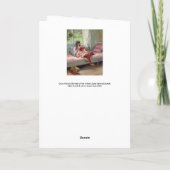 Albert Edelfelt - Gute Freunde Karte (Rückseite)