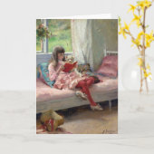 Albert Edelfelt - Gute Freunde Karte (Gelbe Blume)