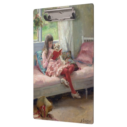 Albert Edelfelt - Gute Freunde Klemmbrett (Links)