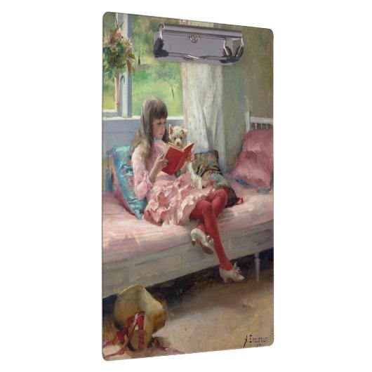 Albert Edelfelt - Gute Freunde Klemmbrett (Rechts)