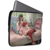 Albert Edelfelt - Gute Freunde Laptopschutzhülle (Vorne Rechts)