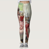 Albert Edelfelt - Gute Freunde Leggings (Vorderseite)