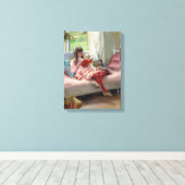 Albert Edelfelt - Gute Freunde Leinwanddruck (Insitu (Holzboden))