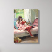 Albert Edelfelt - Gute Freunde Leinwanddruck (Vorderseite)