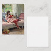 Albert Edelfelt - Gute Freunde Mitteilungskarte (Vorne/Hinten)