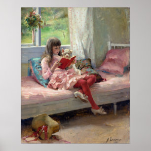 Albert Edelfelt - Gute Freunde Poster