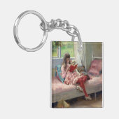 Albert Edelfelt - Gute Freunde Schlüsselanhänger (Vorderseite links)