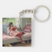 Albert Edelfelt - Gute Freunde Schlüsselanhänger (Rückseite)