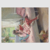 Albert Edelfelt - Gute Freunde Seidenpapier (Vorderseite)