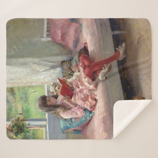 Albert Edelfelt - Gute Freunde Sherpadecke (Vorderseite (Horizontal))