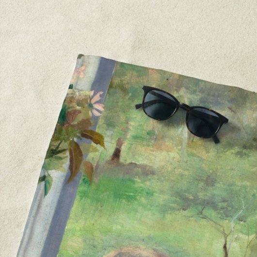 Albert Edelfelt - Gute Freunde Strandtuch (Beispiel)