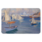 Albert Edelfelt - Hafen in Helsinki Magnet (Horizontal)