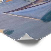 Albert Edelfelt - Hafen in Helsinki Poster (Ecke)