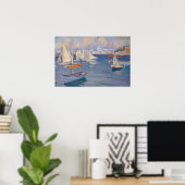 Albert Edelfelt - Hafen in Helsinki Poster (Heimbüro)
