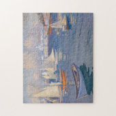 Albert Edelfelt - Hafen in Helsinki Puzzle (Vertikal)