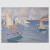 Albert Edelfelt - Hafen in Helsinki Seidenpapier (Vorderseite)