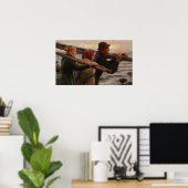 Albert Edelfelt - Im Äußeren Archipel Poster (Heimbüro)