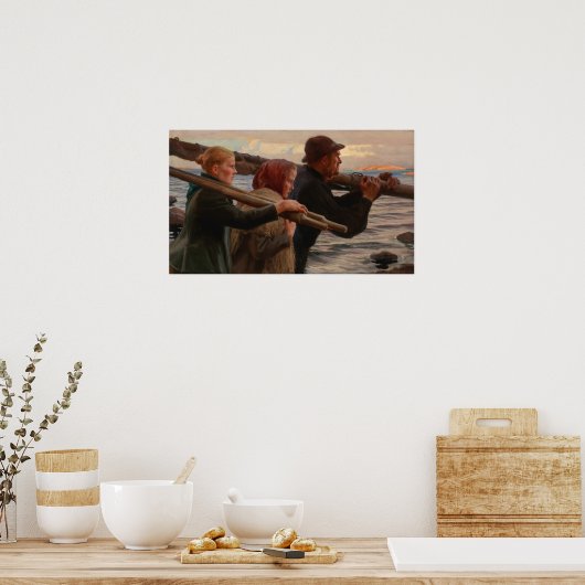 Albert Edelfelt - Im Äußeren Archipel Poster (Küche)