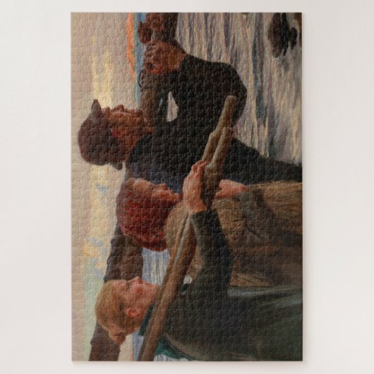 Albert Edelfelt - Im Äußeren Archipel Puzzle (Vertikal)