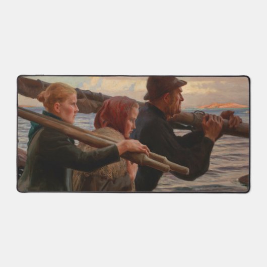 Albert Edelfelt - Im Äußeren Archipel Schreibtischunterlage (Vorderseite)