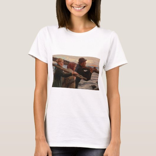 Albert Edelfelt - Im Äußeren Archipel T-Shirt (Vorderseite)