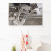 Albert Edelfelt - Jesus Washing Feet of Disciples Banner (InSitu)