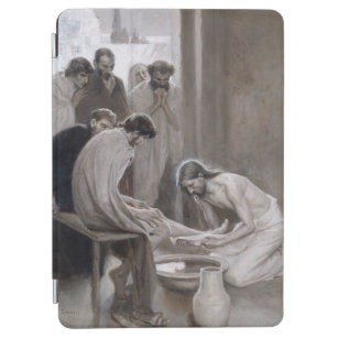 Albert Edelfelt - Jesus Washing Feet of Disciples iPad Air Hülle