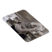 Albert Edelfelt - Jesus Washing Feet of Disciples Magnet (Rechte Seite)