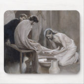Albert Edelfelt - Jesus Washing Feet of Disciples Mousepad (Vorne)