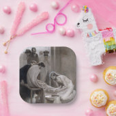 Albert Edelfelt - Jesus Washing Feet of Disciples Pappteller (Party)