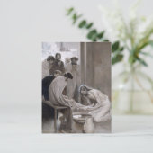 Albert Edelfelt - Jesus Washing Feet of Disciples Postkarte (Stehend Vorderseite)