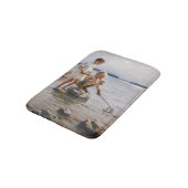 Albert Edelfelt - Jungs, die an der Küste spielen Badematte (Schrägansicht)