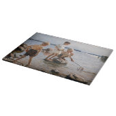 Albert Edelfelt - Jungs, die an der Küste spielen Schneidebrett (Ecke)