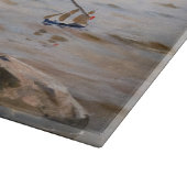 Albert Edelfelt - Jungs, die an der Küste spielen Schneidebrett (Ecke)