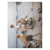 Albert Edelfelt - Jungs, die an der Küste spielen Tischdecke (Vorderseite)