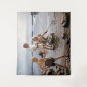 Albert Edelfelt - Jungs, die an der Küste spielen Wandteppich (Vorderseite)