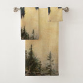 Albert Edelfelt - Kaukola Ridge at Sunset Badhandtuch Set (Insitu)