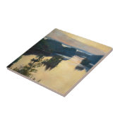 Albert Edelfelt - Kaukola Ridge at Sunset Fliese (Seite)