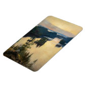 Albert Edelfelt - Kaukola Ridge at Sunset Magnet (Linke Seite)