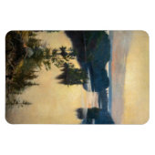 Albert Edelfelt - Kaukola Ridge at Sunset Magnet (Horizontal)