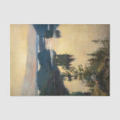 Albert Edelfelt - Kaukola Ridge at Sunset Seidenpapier (Vorderseite)