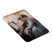 Albert Edelfelt - Klavier spielen Magnet (Rechte Seite)