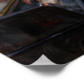 Albert Edelfelt - Klavier spielen Poster (Ecke)